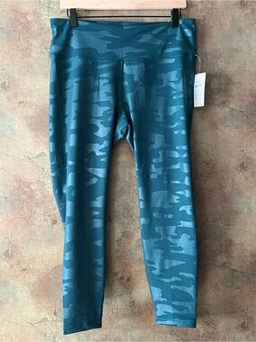 Old Navy Teal Camouflage Women’s Leggings